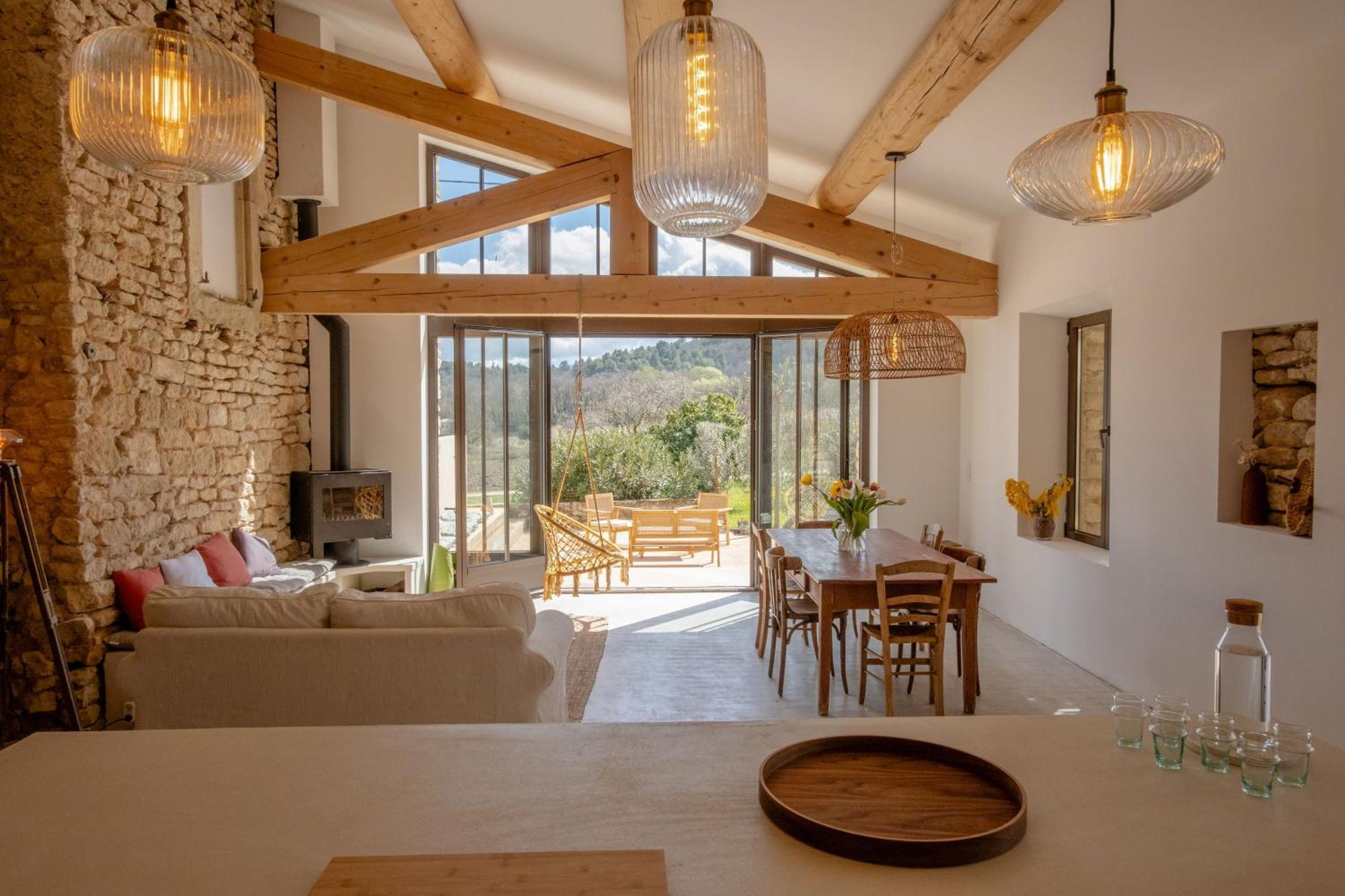 Villa L'Atelier Des Vignes à Saint-Pantaléon Extérieur photo